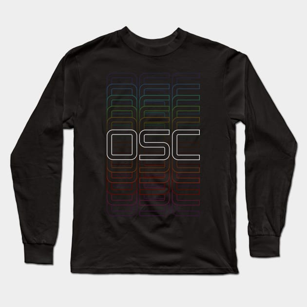 OSC Rainbow Logo Long Sleeve T-Shirt by OpusScience